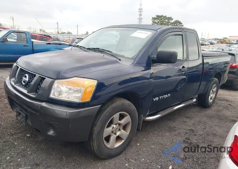 2008 Nissan Titan Xe z USA, uszkodzony, nr VIN 1N6AA06A08N306824
